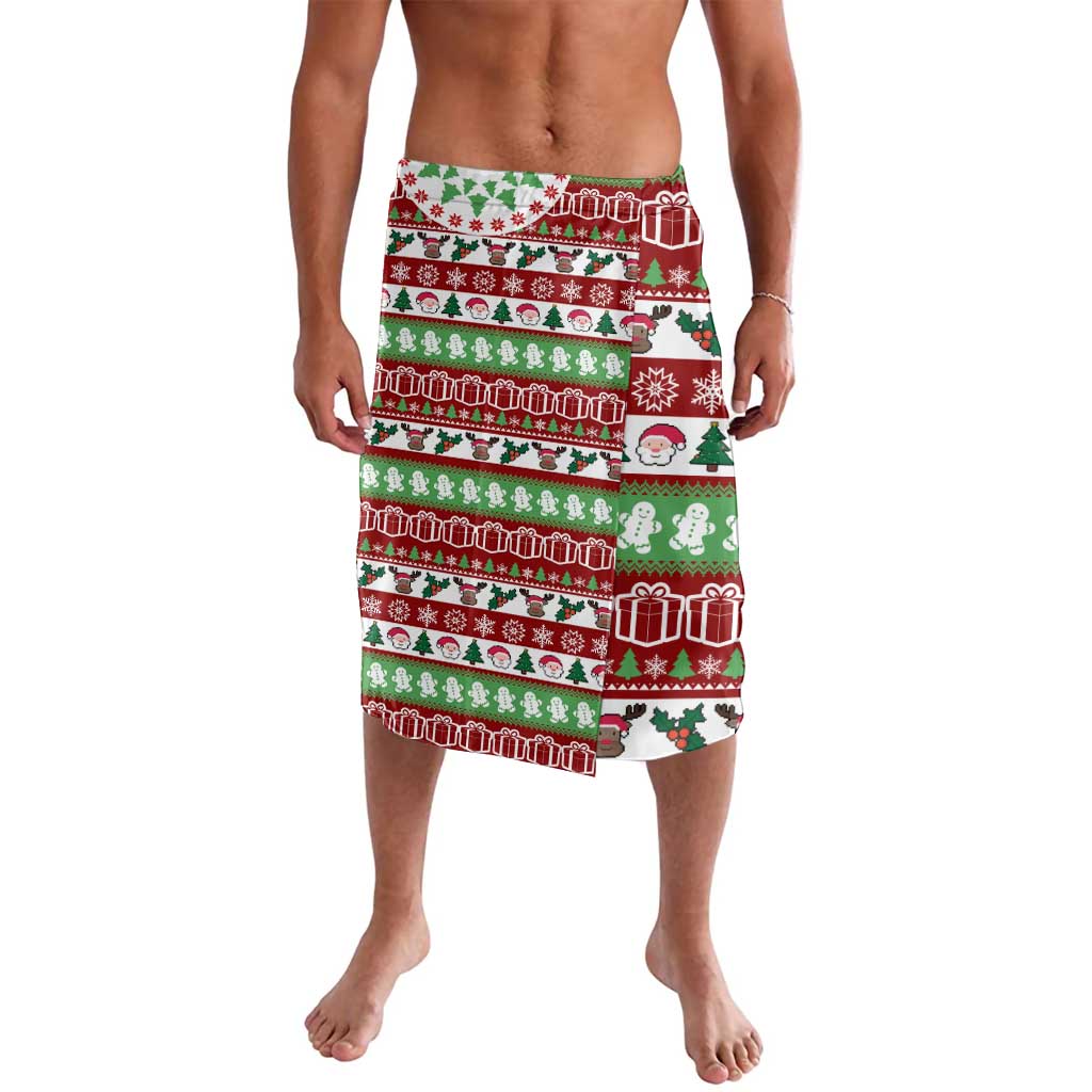 Snowman Tree Christmas Lavalava Xmas Holiday Patterns - Wonder Print Shop