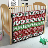 Snowman Tree Christmas Quilt Xmas Holiday Patterns - Wonder Print Shop