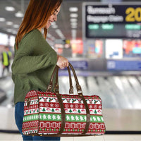 Snowman Tree Christmas Travel Bag Xmas Holiday Patterns - Wonder Print Shop