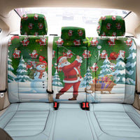 Funny Christmas Golf Shirt Mens Golf Back Car Seat Cover Santa Golfer Christmas - Wonder Print Shop