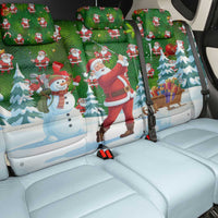 Funny Christmas Golf Shirt Mens Golf Back Car Seat Cover Santa Golfer Christmas - Wonder Print Shop