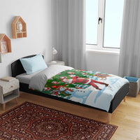 Funny Christmas Golf Shirt Mens Golf Bedding Set Santa Golfer Christmas - Wonder Print Shop