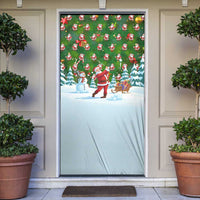 Funny Christmas Golf Shirt Mens Golf Door Cover Santa Golfer Christmas - Wonder Print Shop