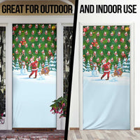 Funny Christmas Golf Shirt Mens Golf Door Cover Santa Golfer Christmas - Wonder Print Shop