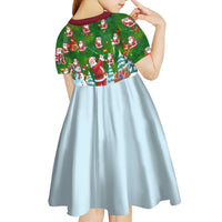 Custom Funny Christmas Golf Shirt Mens Golf Kid Short Sleeve Dress Santa Golfer Christmas - Wonder Print Shop
