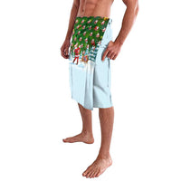 Funny Christmas Golf Shirt Mens Golf Lavalava Santa Golfer Christmas - Wonder Print Shop