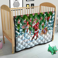 Funny Christmas Golf Shirt Mens Golf Quilt Santa Golfer Christmas - Wonder Print Shop