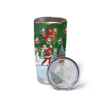Funny Christmas Golf Shirt Mens Golf Tumbler Cup Santa Golfer Christmas - Wonder Print Shop