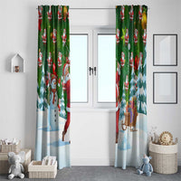 Funny Christmas Golf Shirt Mens Golf Window Curtain Santa Golfer Christmas - Wonder Print Shop