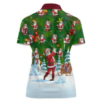 Custom Funny Christmas Golf Shirt Mens Golf Women Polo Shirt Santa Golfer Christmas - Wonder Print Shop
