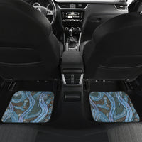 Kangaroo Aboriginal Pattern Dot Art Car Mats - Wonder Print Shop