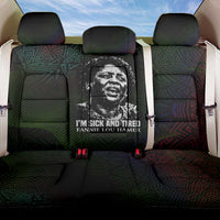Fannie Lou Hamer Back Car Seat Cover Im Sick and Tired Quote Design Bold Portrait and Civil Rights Movement Tribute - Wonder Print Shop