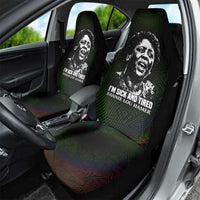 Fannie Lou Hamer Car Seat Cover Im Sick and Tired Quote Design Bold Portrait and Civil Rights Movement Tribute - Wonder Print Shop