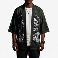 Fannie Lou Hamer Kimono Im Sick and Tired Quote Design Bold Portrait and Civil Rights Movement Tribute - Wonder Print Shop