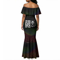 Fannie Lou Hamer Mermaid Dress Im Sick and Tired Quote Design Bold Portrait and Civil Rights Movement Tribute - Wonder Print Shop