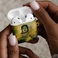 Fannie Lou Hamer AirPods Case Unbossable Quote Design Protest Silhouettes and Voting Rights Tribute - Wonder Print Shop