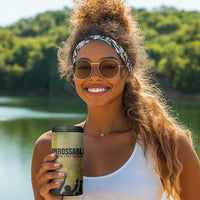 Fannie Lou Hamer 4 in 1 Can Cooler Tumbler Unbossable Quote Design Protest Silhouettes and Voting Rights Tribute - Wonder Print Shop