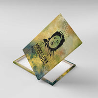 Fannie Lou Hamer Canvas Wall Art Unbossable Quote Design Protest Silhouettes and Voting Rights Tribute - Wonder Print Shop