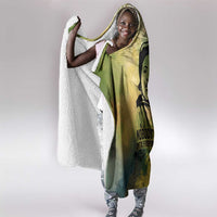 Fannie Lou Hamer Hooded Blanket Unbossable Quote Design Protest Silhouettes and Voting Rights Tribute - Wonder Print Shop
