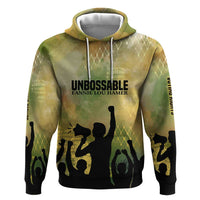 Fannie Lou Hamer Hoodie Unbossable Quote Design Protest Silhouettes and Voting Rights Tribute - Wonder Print Shop