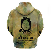 Fannie Lou Hamer Hoodie Unbossable Quote Design Protest Silhouettes and Voting Rights Tribute - Wonder Print Shop