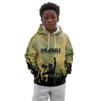 Fannie Lou Hamer Kid Hoodie Unbossable Quote Design Protest Silhouettes and Voting Rights Tribute - Wonder Print Shop