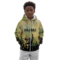 Fannie Lou Hamer Kid Hoodie Unbossable Quote Design Protest Silhouettes and Voting Rights Tribute - Wonder Print Shop