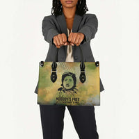 Fannie Lou Hamer Leather Bag Unbossable Quote Design Protest Silhouettes and Voting Rights Tribute - Wonder Print Shop