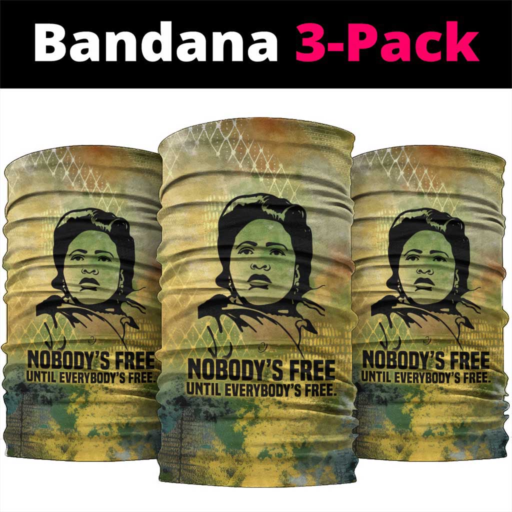 Fannie Lou Hamer Neck Gaiter Unbossable Quote Design Protest Silhouettes and Voting Rights Tribute - Wonder Print Shop