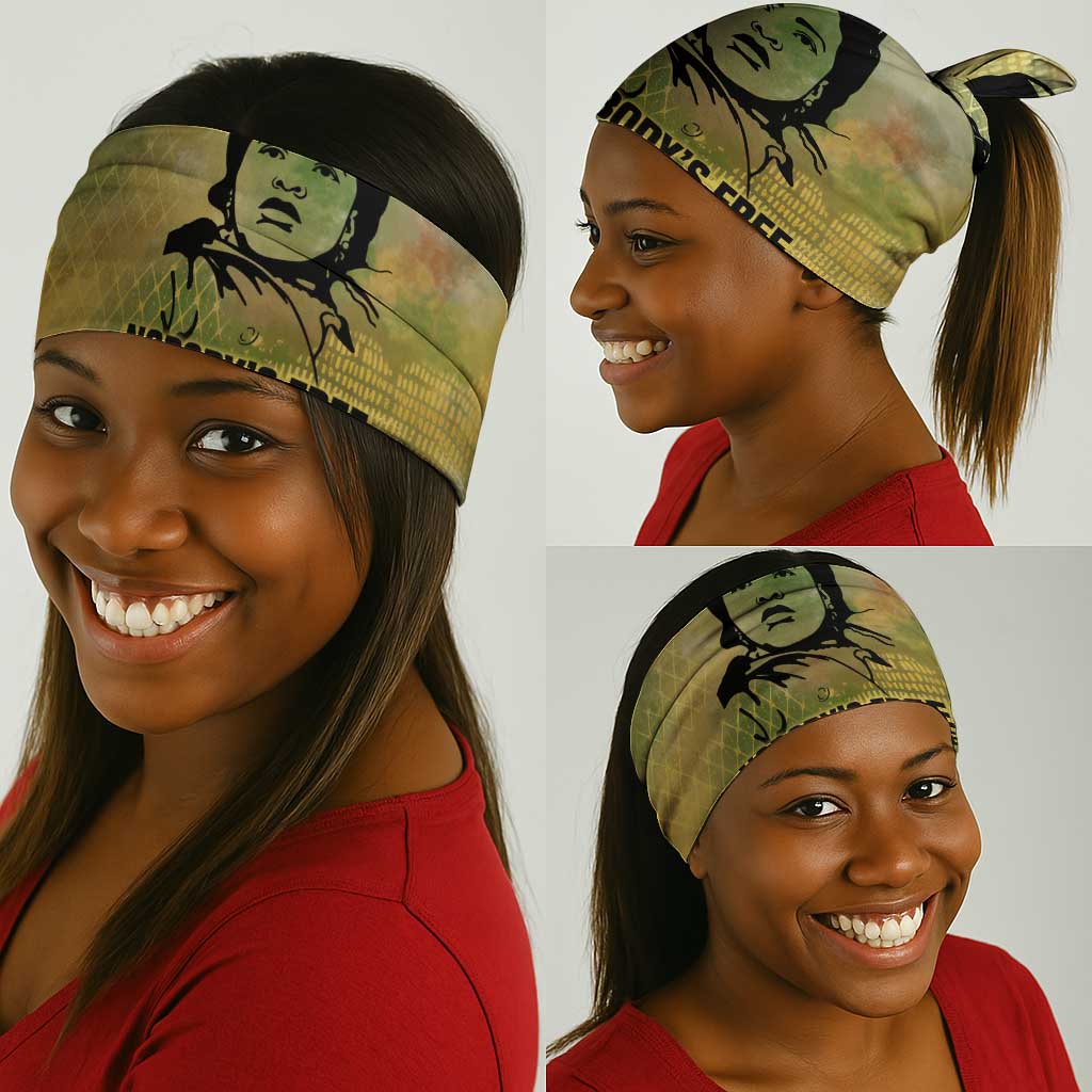 Fannie Lou Hamer Neck Gaiter Unbossable Quote Design Protest Silhouettes and Voting Rights Tribute - Wonder Print Shop