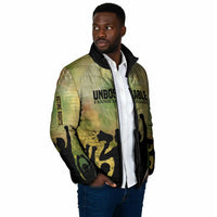 Fannie Lou Hamer Padded Jacket Unbossable Quote Design Protest Silhouettes and Voting Rights Tribute - Wonder Print Shop