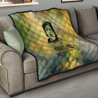 Fannie Lou Hamer Quilt Unbossable Quote Design Protest Silhouettes and Voting Rights Tribute - Wonder Print Shop