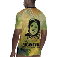 Fannie Lou Hamer Rugby Jersey Unbossable Quote Design Protest Silhouettes and Voting Rights Tribute - Wonder Print Shop