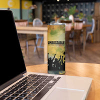 Fannie Lou Hamer Skinny Tumbler Unbossable Quote Design Protest Silhouettes and Voting Rights Tribute - Wonder Print Shop