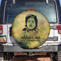 Fannie Lou Hamer Spare Tire Cover Unbossable Quote Design Protest Silhouettes and Voting Rights Tribute - Wonder Print Shop