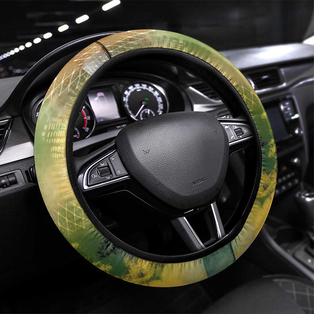 Fannie Lou Hamer Steering Wheel Cover Unbossable Quote Design Protest Silhouettes and Voting Rights Tribute - Wonder Print Shop