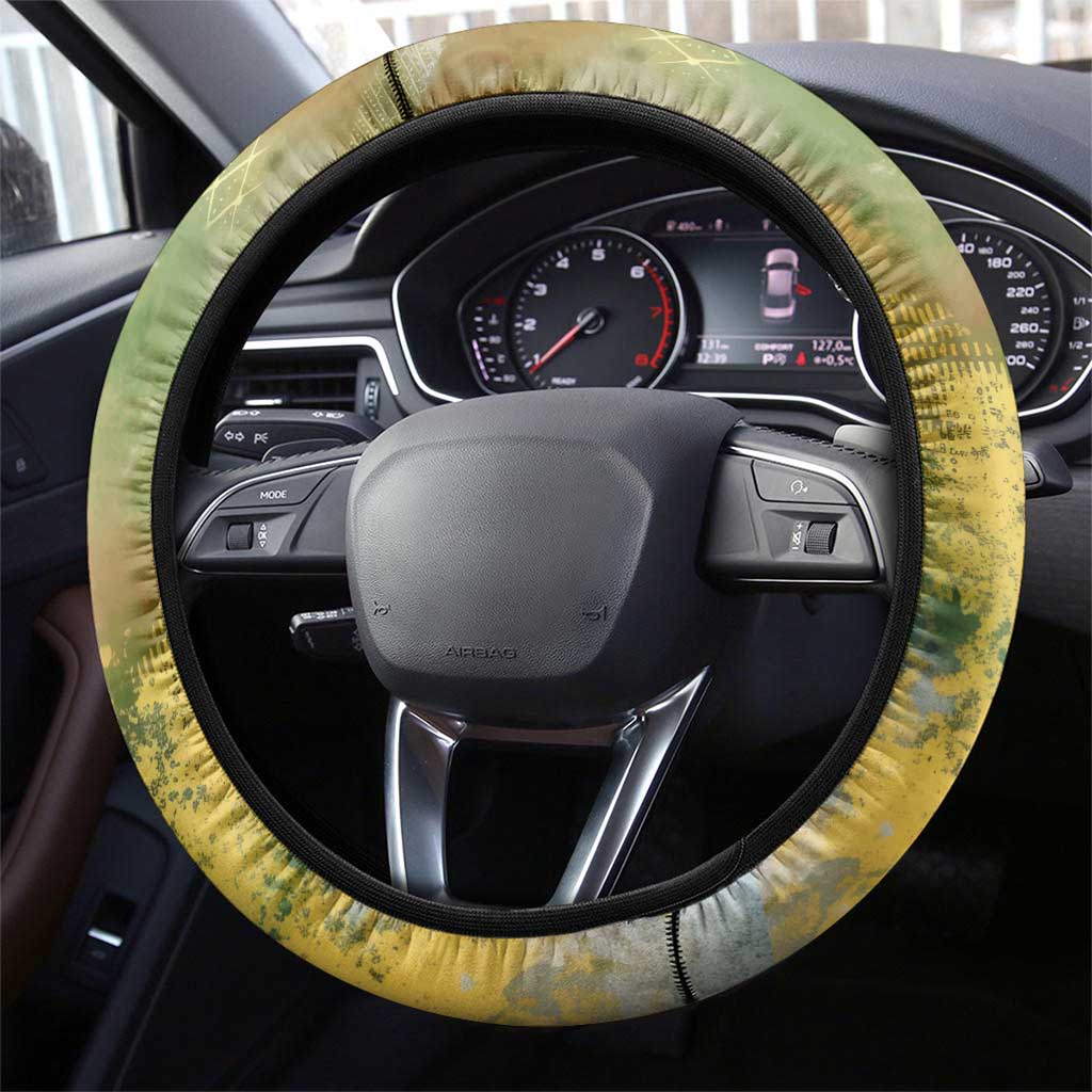 Fannie Lou Hamer Steering Wheel Cover Unbossable Quote Design Protest Silhouettes and Voting Rights Tribute - Wonder Print Shop