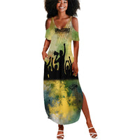 Fannie Lou Hamer Summer Maxi Dress Unbossable Quote Design Protest Silhouettes and Voting Rights Tribute - Wonder Print Shop