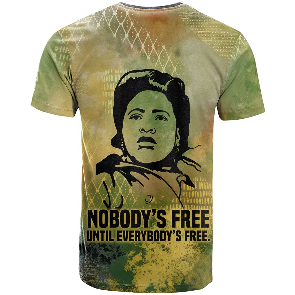 Fannie Lou Hamer T shirt Unbossable Quote Design Protest Silhouettes and Voting Rights Tribute - Wonder Print Shop