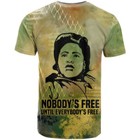 Fannie Lou Hamer T shirt Unbossable Quote Design Protest Silhouettes and Voting Rights Tribute - Wonder Print Shop