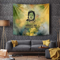 Fannie Lou Hamer Tapestry Unbossable Quote Design Protest Silhouettes and Voting Rights Tribute - Wonder Print Shop