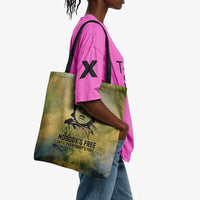 Fannie Lou Hamer Tote Bag Unbossable Quote Design Protest Silhouettes and Voting Rights Tribute - Wonder Print Shop