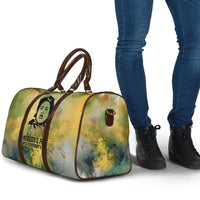 Fannie Lou Hamer Travel Bag Unbossable Quote Design Protest Silhouettes and Voting Rights Tribute - Wonder Print Shop