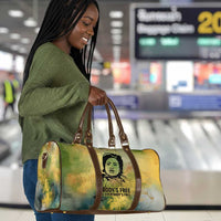 Fannie Lou Hamer Travel Bag Unbossable Quote Design Protest Silhouettes and Voting Rights Tribute - Wonder Print Shop