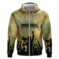 Fannie Lou Hamer Zip Hoodie Unbossable Quote Design Protest Silhouettes and Voting Rights Tribute - Wonder Print Shop