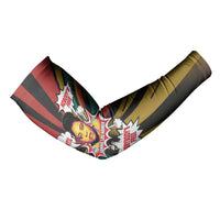 Fannie Lou Hamer Arm Sleeves with Pop Art Comic Style Design Bold Quote and Civil Rights Tribute - Wonder Print Shop