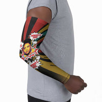 Fannie Lou Hamer Arm Sleeves with Pop Art Comic Style Design Bold Quote and Civil Rights Tribute - Wonder Print Shop