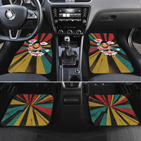 Fannie Lou Hamer Car Mats with Pop Art Comic Style Design Bold Quote and Civil Rights Tribute - Wonder Print Shop