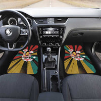 Fannie Lou Hamer Car Mats with Pop Art Comic Style Design Bold Quote and Civil Rights Tribute - Wonder Print Shop