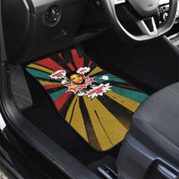 Fannie Lou Hamer Car Mats with Pop Art Comic Style Design Bold Quote and Civil Rights Tribute - Wonder Print Shop